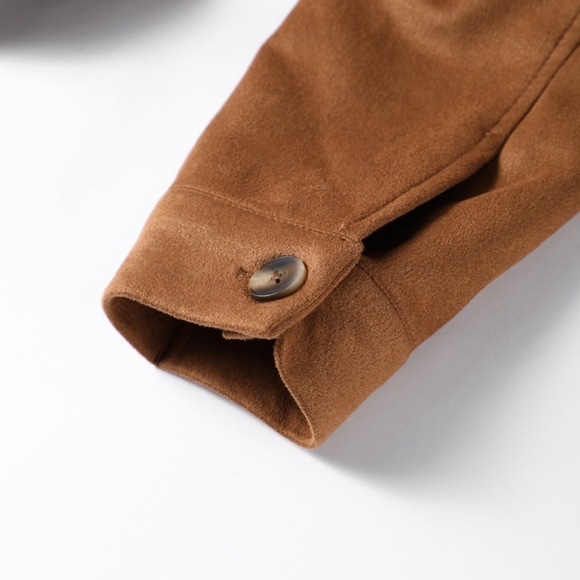 Single Breasted Pocket Jackets Female Autumn Lady Street Outerwear - Picture 7 of 10